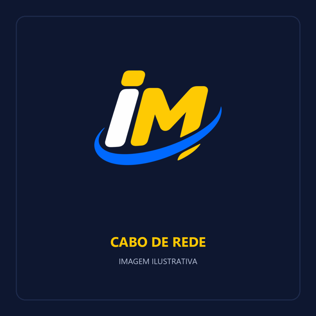 Imagem ilustrativa: CABO DE REDE
